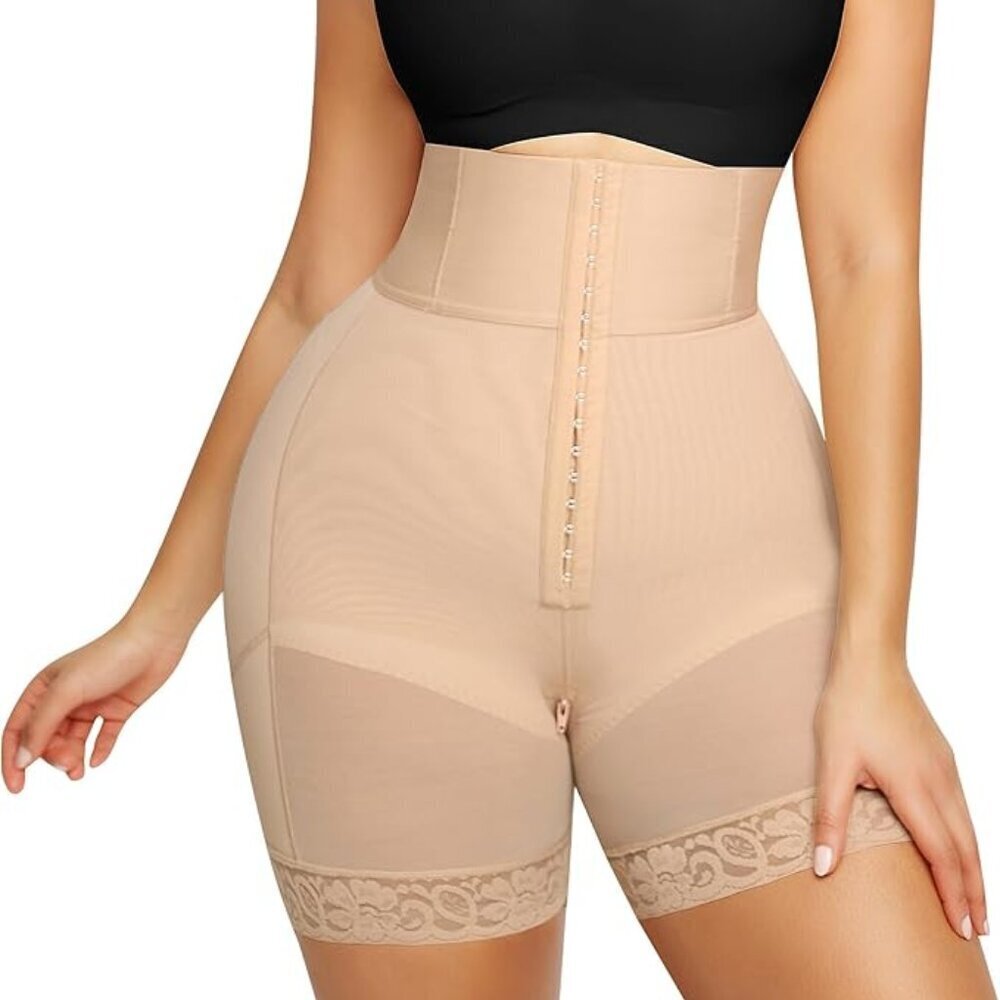 SHAPELLX High Waisted Body Shaper Shorts Shapewear